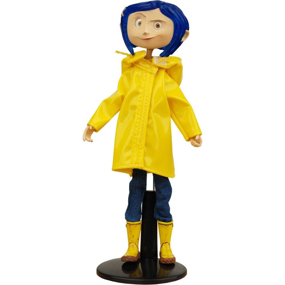 NECA Coraline Raincoat Bendy 7 Doll - Raincoat Open - Cl 