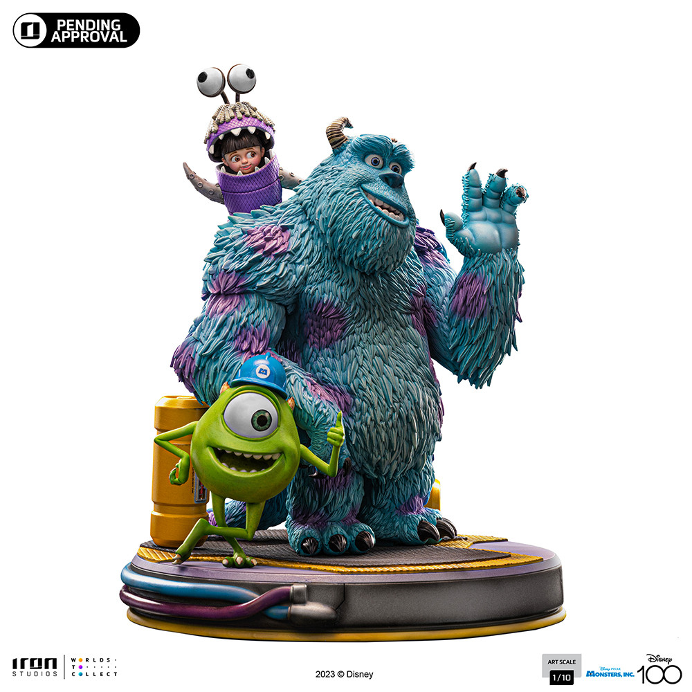 Iron Studios Disney Classics - Monsters, Inc BDS Art Scale 1/10 - Figurine  Collector EURL