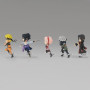 Banpresto Naruto - WCF NARUTO SHIPPUDEN - Serie de 5 figurines