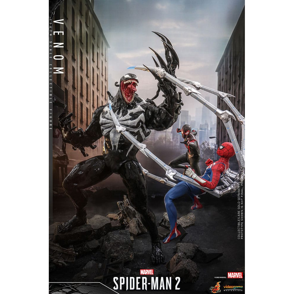 Hot Toys Marvel Spider-Man 2 - VENOM - Video Game Masterpiece 1/6 - Figurine  Collector EURL