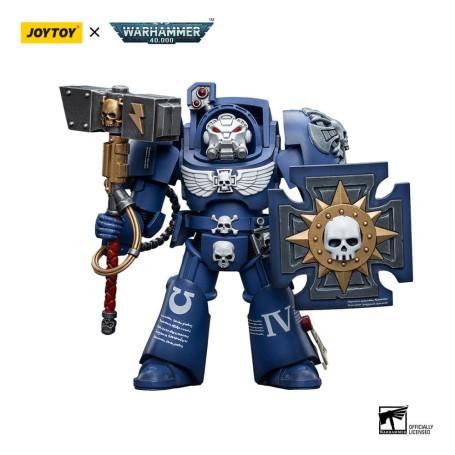 JoyToy Space Marines - Ultramarines - Terminators Brother Acastian 1/18 - Warhammer 40K
