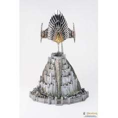 Pure Arts LOTR Crown of Gondor 1:1 Scale Art Mask Statue - Lord of the Rings The Return of the King