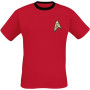 Star Trek T-Shirt Uniforme rouge