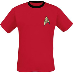 Star Trek T-Shirt Uniforme rouge