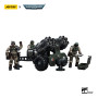 JoyToy Space Marines - Astra Militarum - Ordnance Team with Bombast Field Gun 1/18 - Warhammer 40K