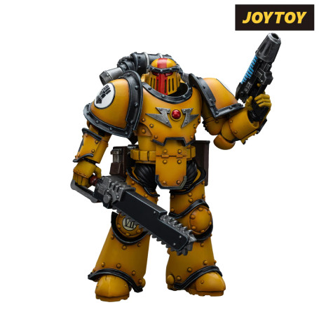 JoyToy - Imperial Fists - Legion MkIII Despoiler Squad Sergeant with Plasma Pistol - 1/18 - The Horus Heresy