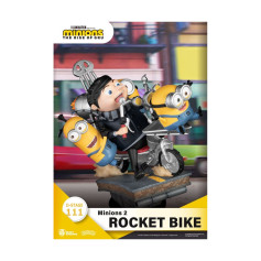 Beast Kingdom Les Minions 2 diorama Rocket Bike - D-Stage Story Book Series