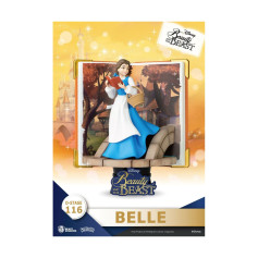Beast Kingdom Disney La Belle & la Bête diorama BELLE - D-Stage Story Book Series