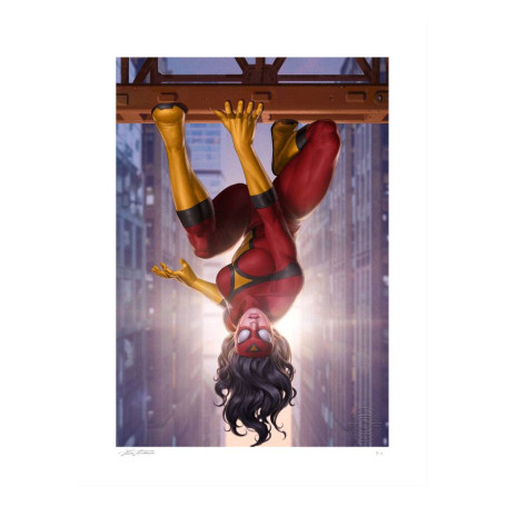 Sideshow Marvel impression - Art Print Spider-Woman - 46 x 61 cm - non encadrée