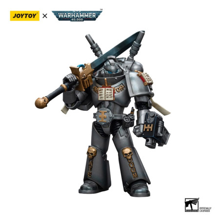JoyToy Space marines - Grey Knights - Interceptor Squad Interceptor with Storm Bolter and Nemesis Force Sword 1/18