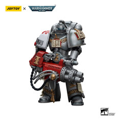 JoyToy Space marines - Grey Knights - Strike Squad Grey Knight with Psilencer 1/18 - Warhammer 40K
