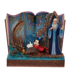 Enesco Disney Traditions By Jim Shore - Storybook Mickey Sorcier - Fantasia