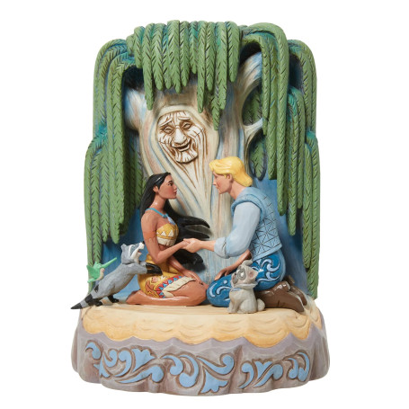 Enesco Disney Traditions - Pocahontas - Carved by Heart
