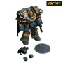 JoyToy Space marines - Sons of Horus - Legion Praetor in Cataphractii Terminator Armour 1/18 - Warhammer 40K