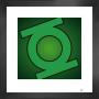DC Comics Cadre Green Lantern Symble