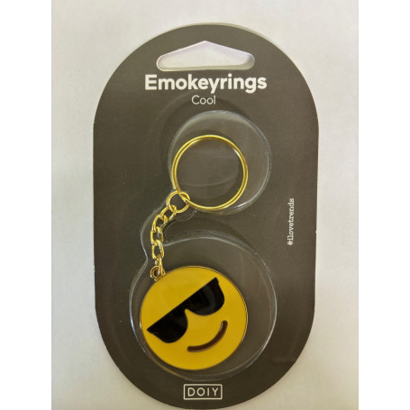 Porte-clés Emoji metal