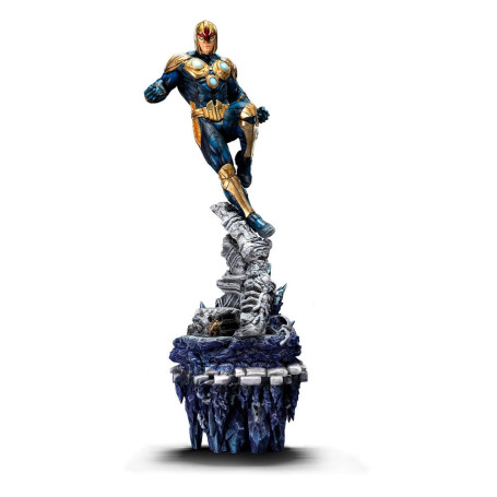 Iron Studios Marvel Comics - Nova 1/10 Deluxe Art Scale Infinity Gauntlet Diorama