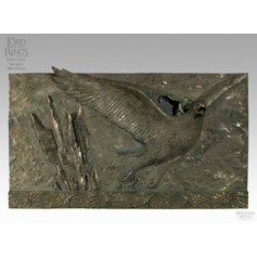 Weta Flight From Isengard Faux Bronze Plaque 