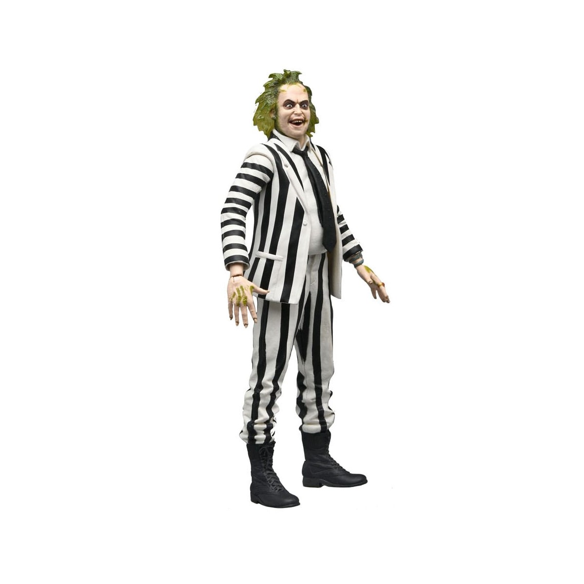 Neca BeetleJuice 1988 - Beetlejuice Black and White Striped Suit
