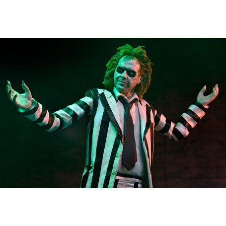 Neca BeetleJuice Beetlejuice - Ultimate Striped Suit Beetlejuice
