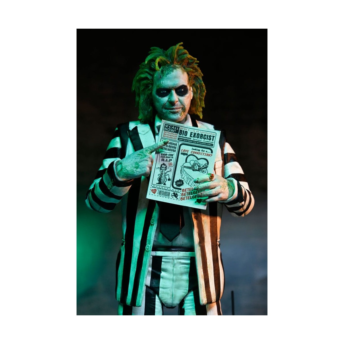 Neca BeetleJuice Beetlejuice - Ultimate Striped Suit Beetlejuice