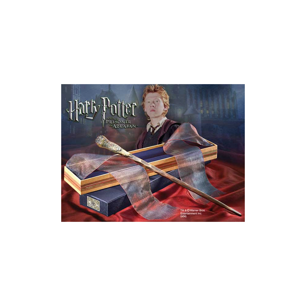 Harry Potter réplique baguette de Ron Weasley (édition personnage)