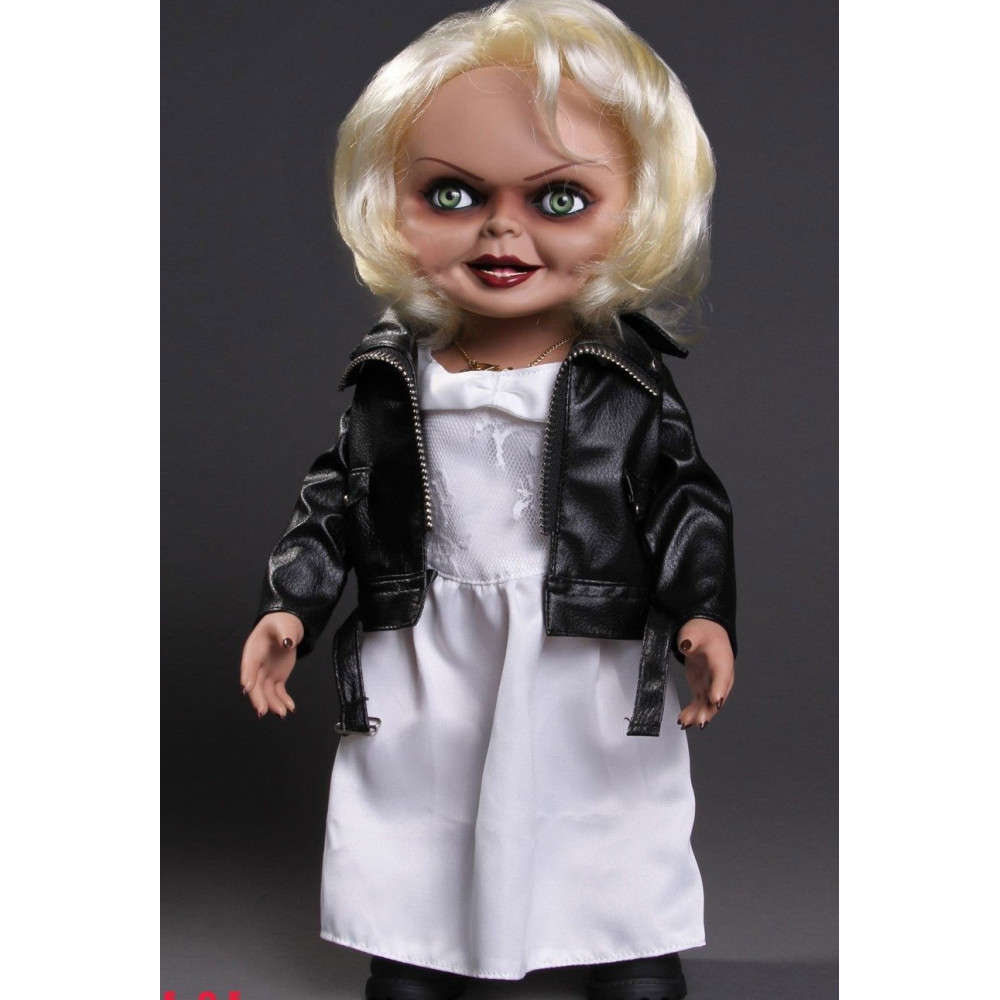 Mezco La Fiancée de Chucky poupée parlante Tiffany 38 cm | Figurine
