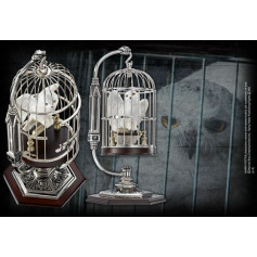 Noble Collection Figurine Hedwige en cage miniature