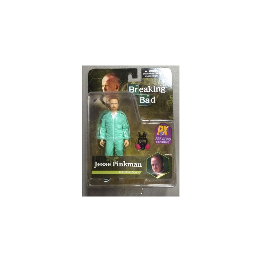 Breaking Bad Jesse Pinkman Yellow Hazmat 6/" cm MEZCO Figurine