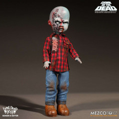 Mezco Living dead dolls Dawn Of the dead Plaid Shirt Zombie