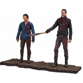 McFarlane Walking Dead TV Version pack 2 figurines Negan & Glenn 13 cm
