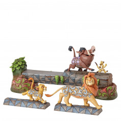 Enesco Disney Traditions Simba Timon & Pumbaa 3 Piece Figurine