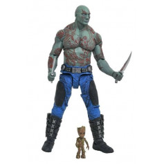 Diamond Marvel Select Figurine Drax et Baby Groot Les gardiens de la galaxie
