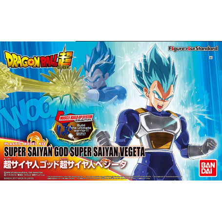 Bandai FIGURE-RISE DRAGON BALL SUPER - SUPER SAIYAN GOD VEGETA Model Kit