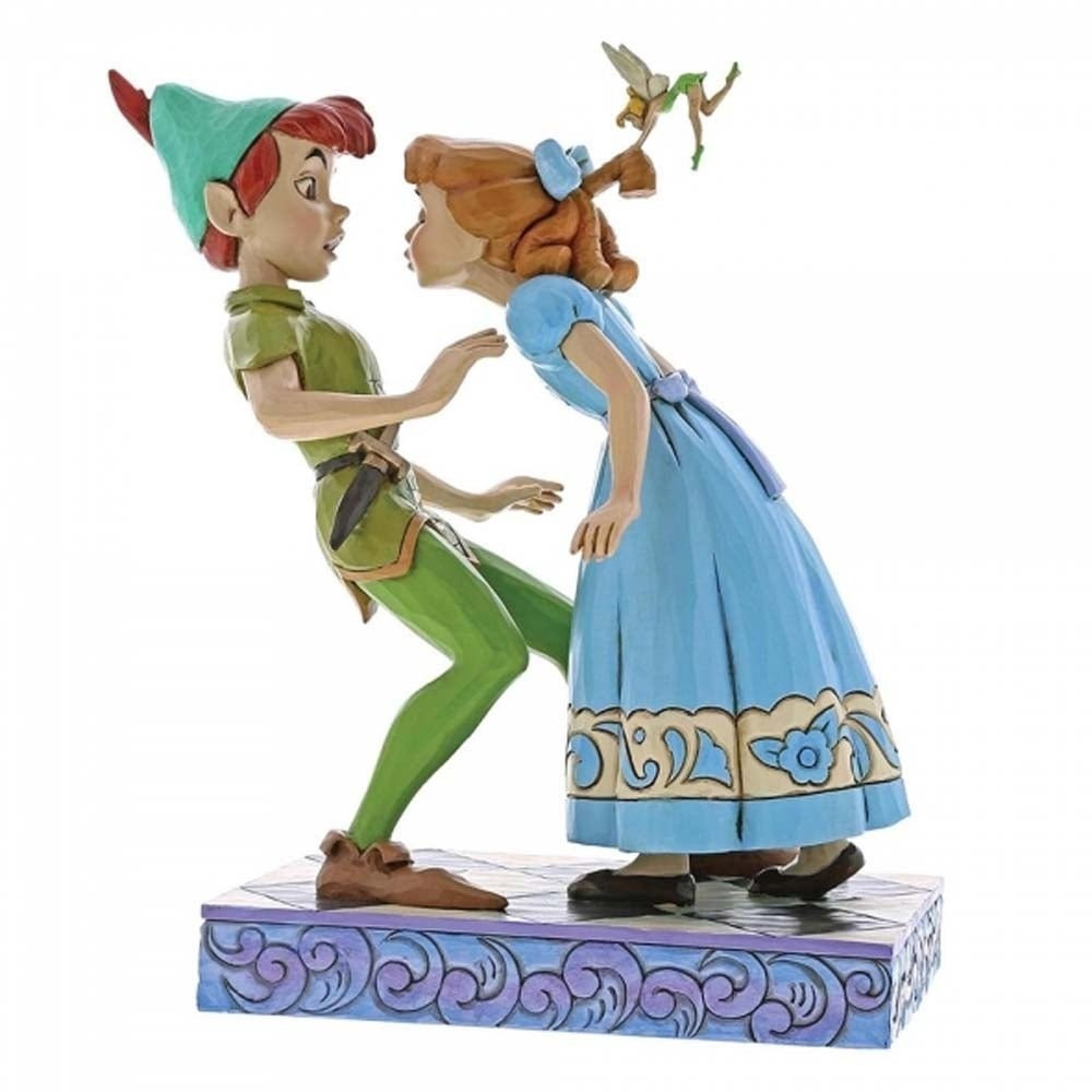 Enesco Disney Showcase Peter pan An Unexpected Kiss | Figurine