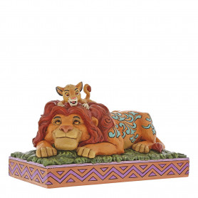 Enesco Disney Traditions Le Roi Lion "A father's Pride" Simba et Mufasa