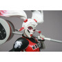 DC Direct Statue Harley Quinn Red Black and white by Babs Tarr