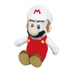 NINTENDO - Peluche Mario Bros Wii 23cm Fire Mario