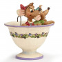 Enesco Disney Traditions - Cendrillon Jaq et Gus "Tea for Two"