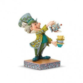 Enesco Disney Traditions - Alice au pays des Merveilles - Le Chapelier Fou - Mad hatter "A Spot of Tea"