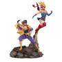 DC Comics Bombshells statue Batgirl & Supergirl Celebration - 38 cm