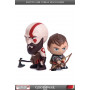 Gaming Heads -God of War pack 2 figurines PVC Kratos & Atreus 7 - 9 cm
