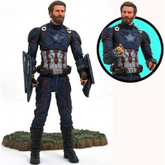 Marvel Select Captain America Avengers 3 - Figurine