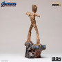 Iron Studios Marvel - Avengers Endgame - Groot - BDS Art Scale 1/10 - 24cm