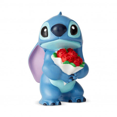 Disney Traditions Lilo et Stich - Stitch bouquet de roses - 9cm