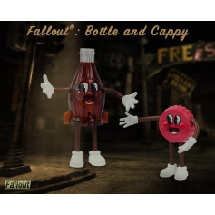 Gaming Heads - Fallout®: Bottle and Cappy bendables