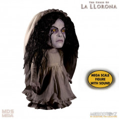 Mezco Figurine Mega Scale - La Malediction de la Dame Blanche - La Llorona - 38cm
