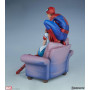 Sideshow - Marvel - Spider-Man & Mary Jane by J. Scott Campbell -32 cm