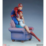 Sideshow - Marvel - Spider-Man & Mary Jane by J. Scott Campbell -32 cm