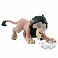 Banpresto Disney Fluffy Puffy - Le Roi Lion - The Lion King - Scar - 7cm